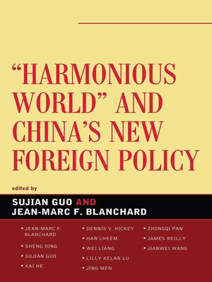 cover image of Harmonious World and China's New Foreign Policy
